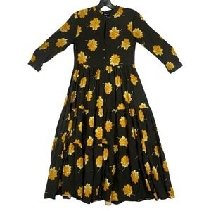Dresses | Rare Alt Maxi Dress Similar Aso Rachel Green Friends Beach  Hawaiian Print Summer | Poshmark